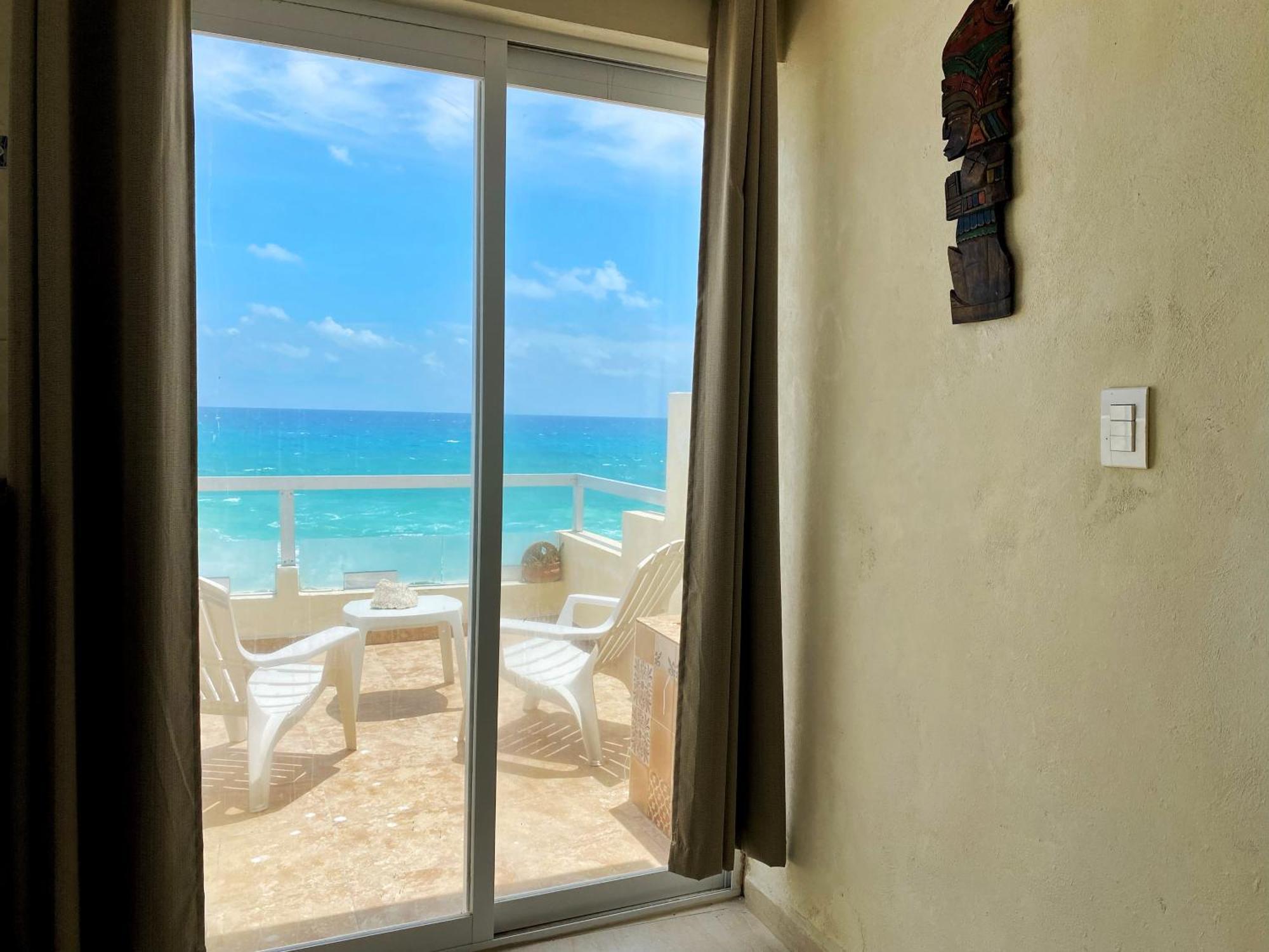 Casa Sunrise - Sea View - Vista Al Mar Lägenhet Isla Mujeres Exteriör bild