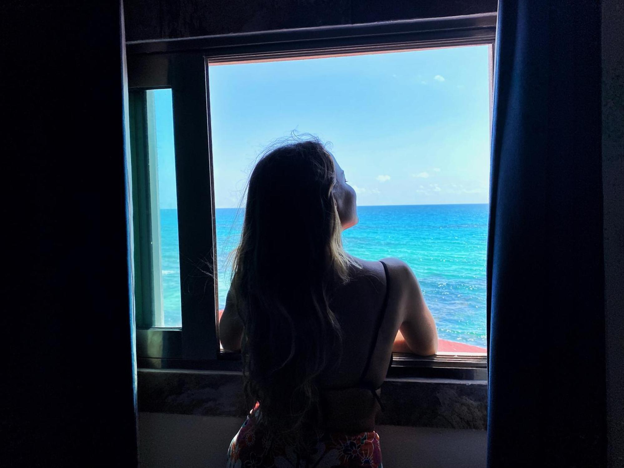 Casa Sunrise - Sea View - Vista Al Mar Lägenhet Isla Mujeres Exteriör bild